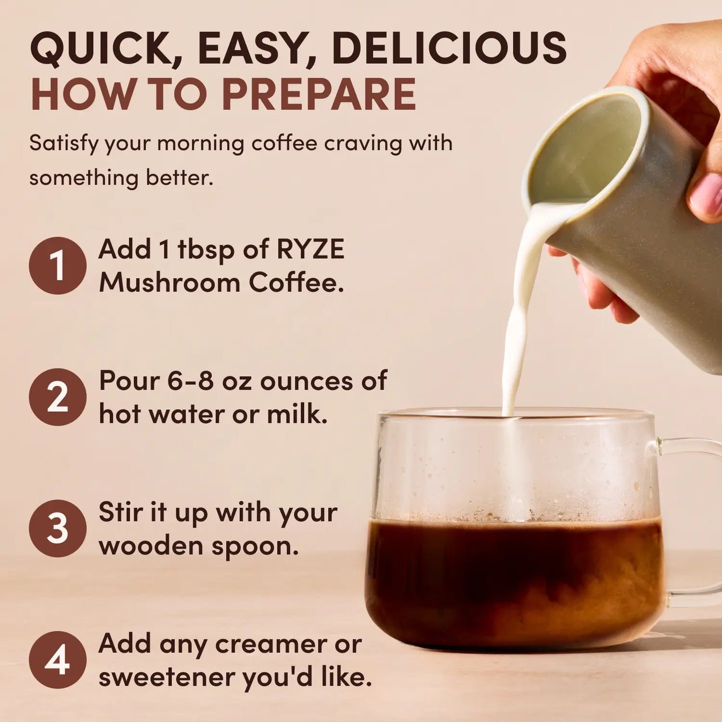 Mushroom Coffee Ritual Set